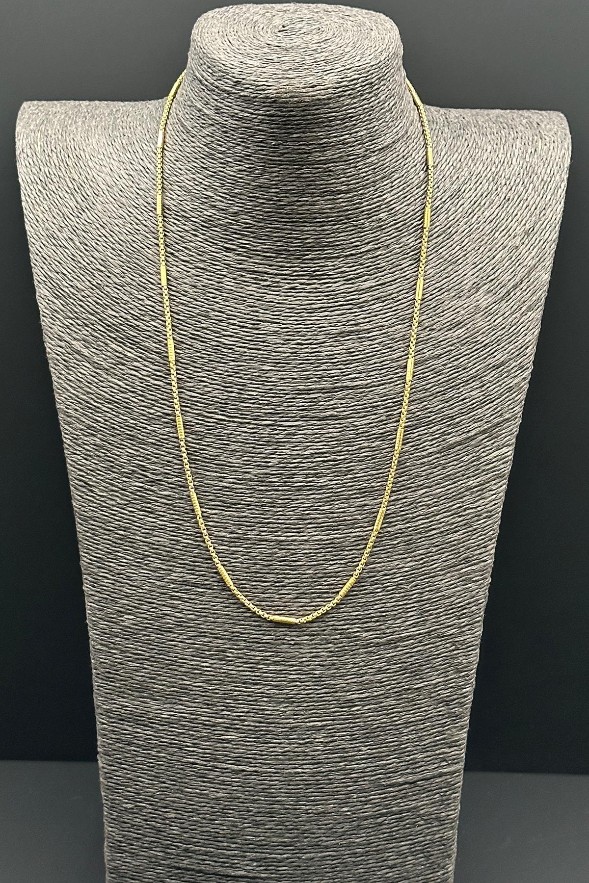 FRNCH 316L Çelik İtalyan Model Altın Renkli Erkek Kolye FRJ30673-773-G