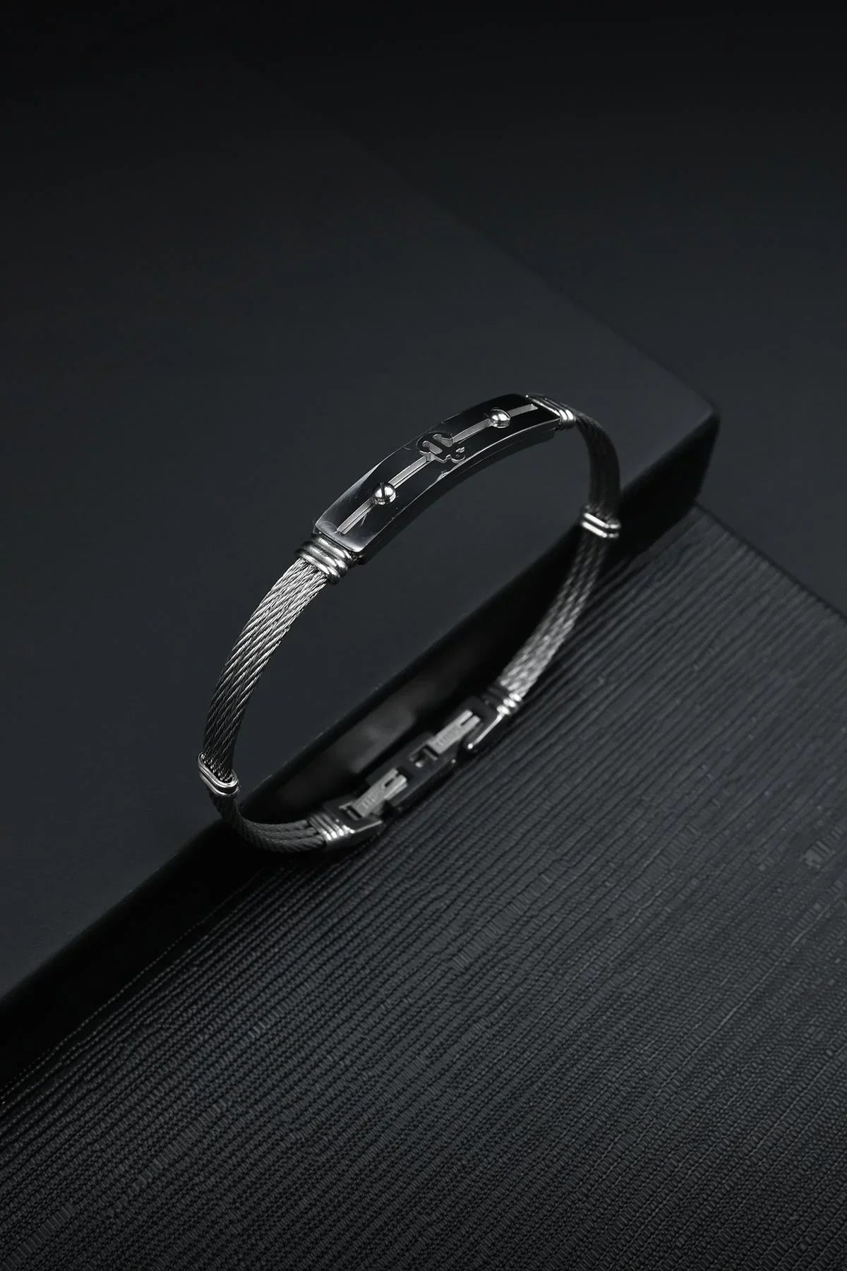 FRNCH 316L Çelik İtalyan Model Çapa Figürlü Gümüş Renk Erkek Bileklik FRJ12875-3875-A