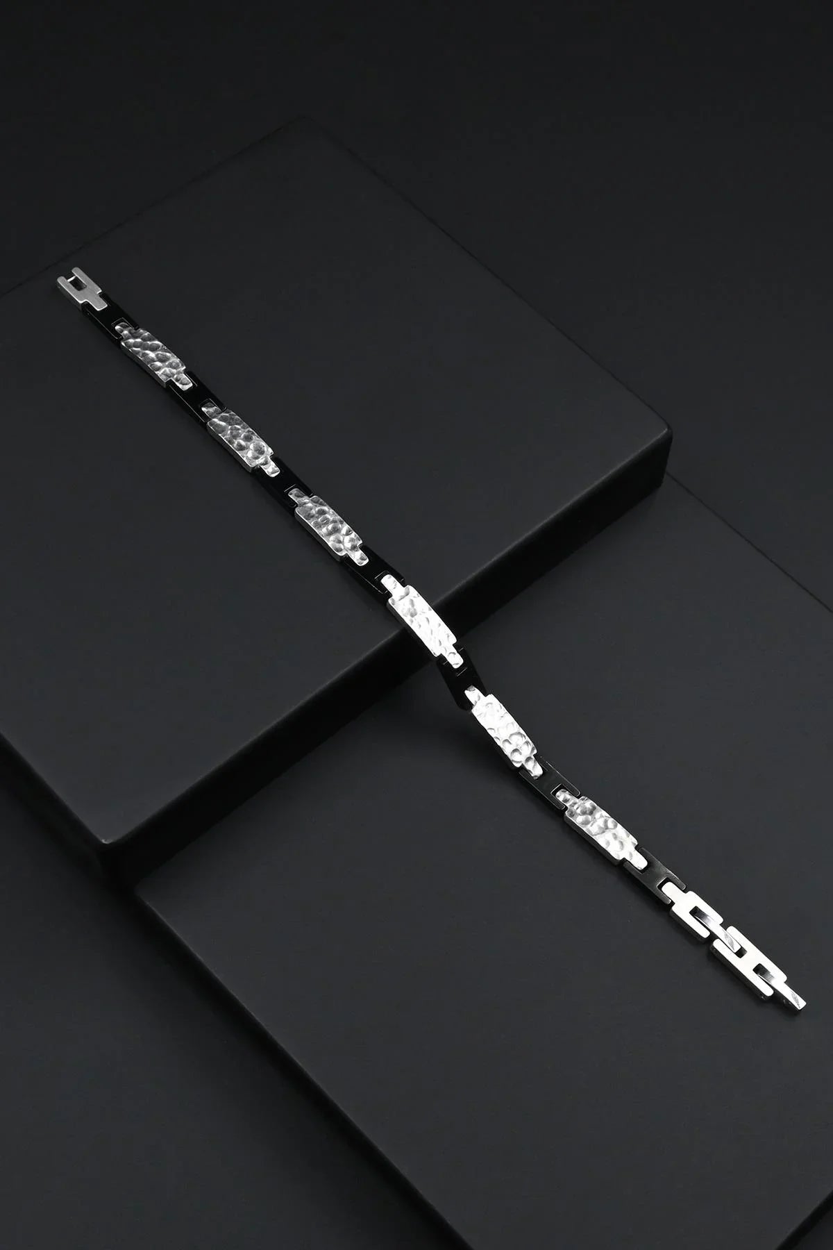 FRNCH 316L Çelik İtalyan Model Gümüş Renk Erkek Bileklik FRJ12844-3844-AB2