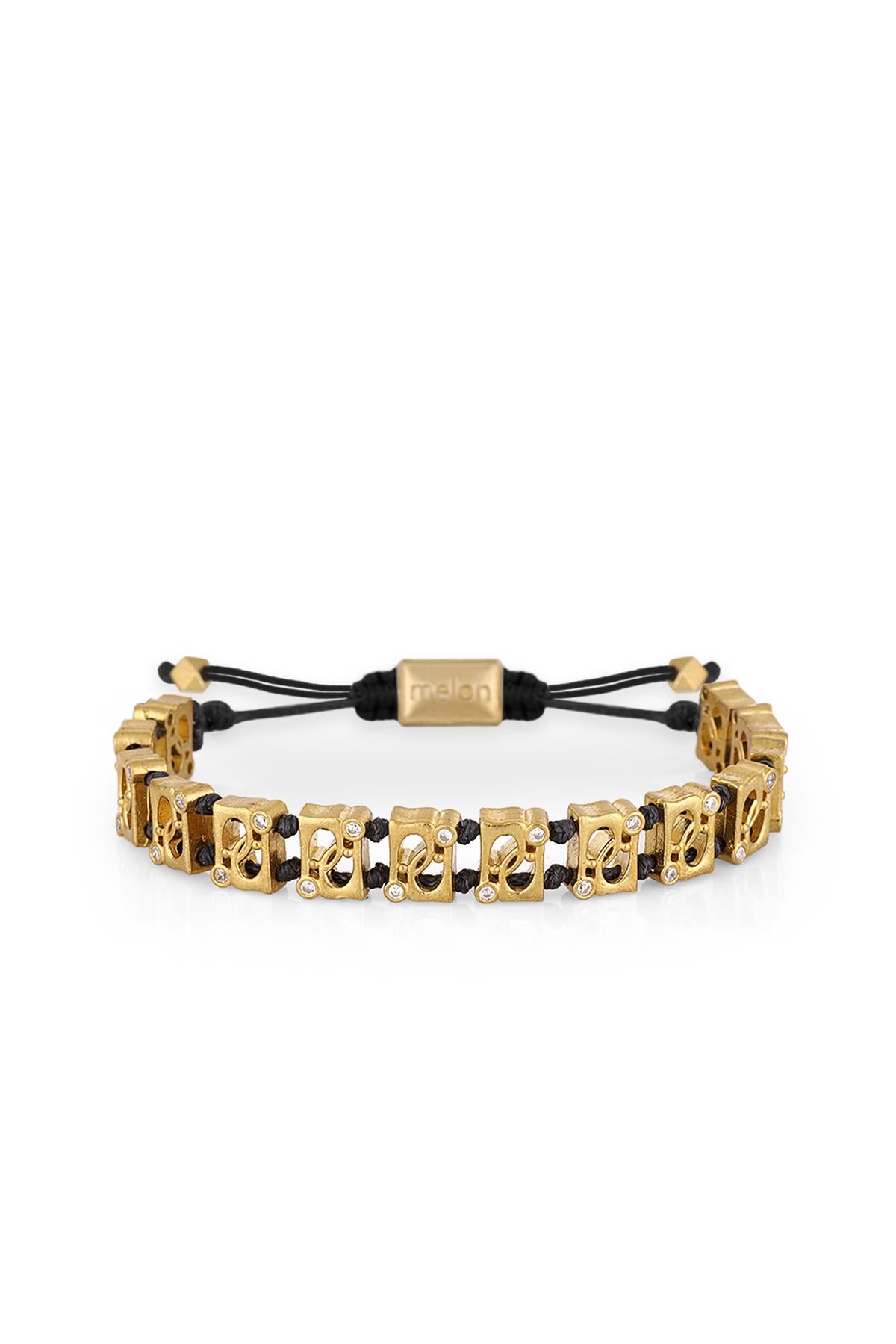 FRNCH Attitude Gold Stone Bileklik