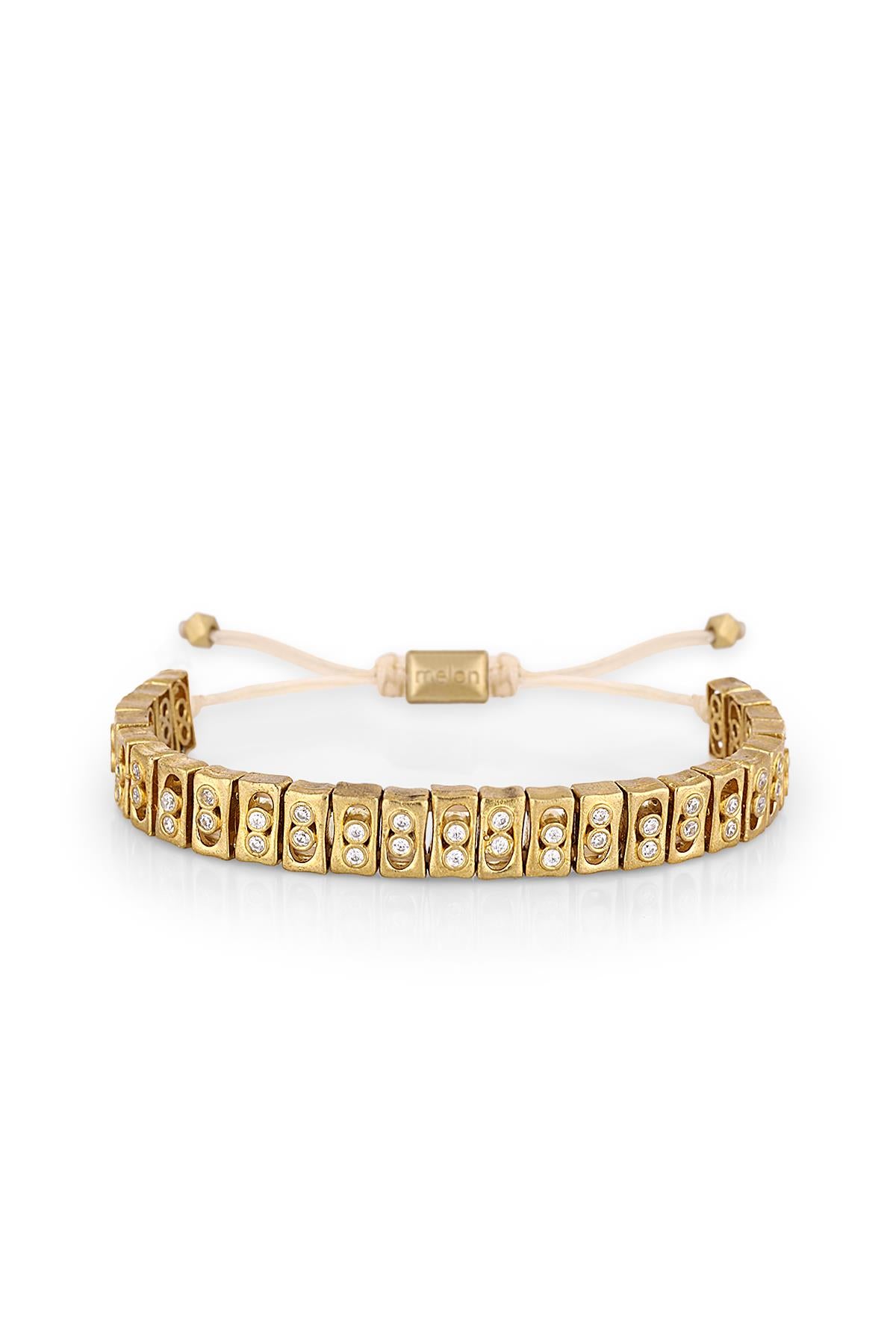FRNCH Feelings Gold Stone Bileklik