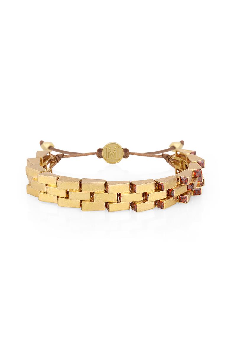 FRNCH Gold Red Shine Bileklik