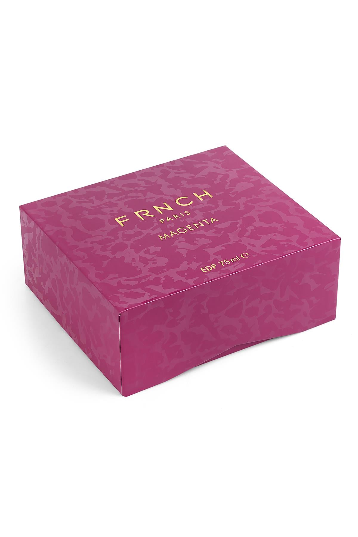 FRNCH Magenta Kadın Parfüm 75 ML Kadın Zirkon Set Hediyeli FRP10003-103-K