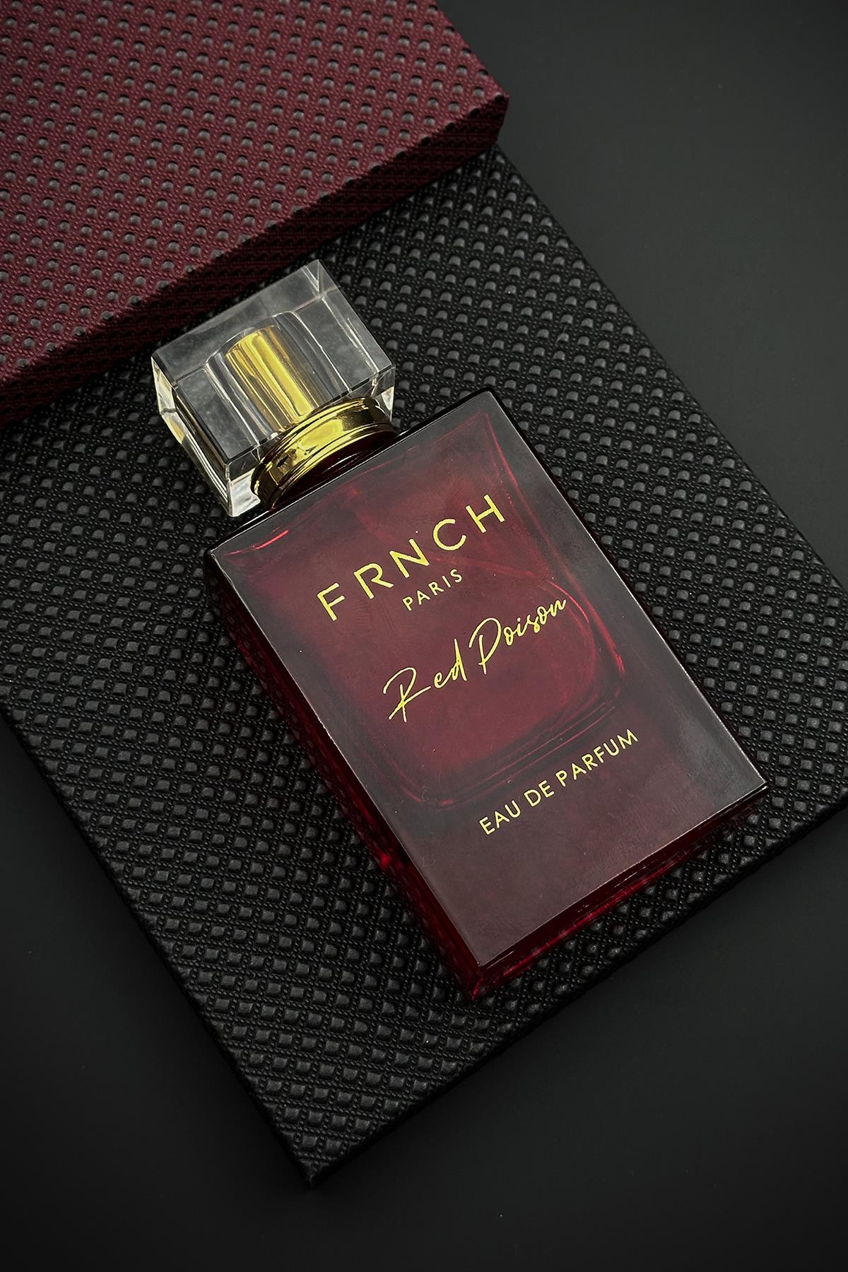 FRNCH Red Poison Edp 50 ml Kadın Parfümü + Zirkon Taşlı Kolye Hediyeli FRP10008-108-K