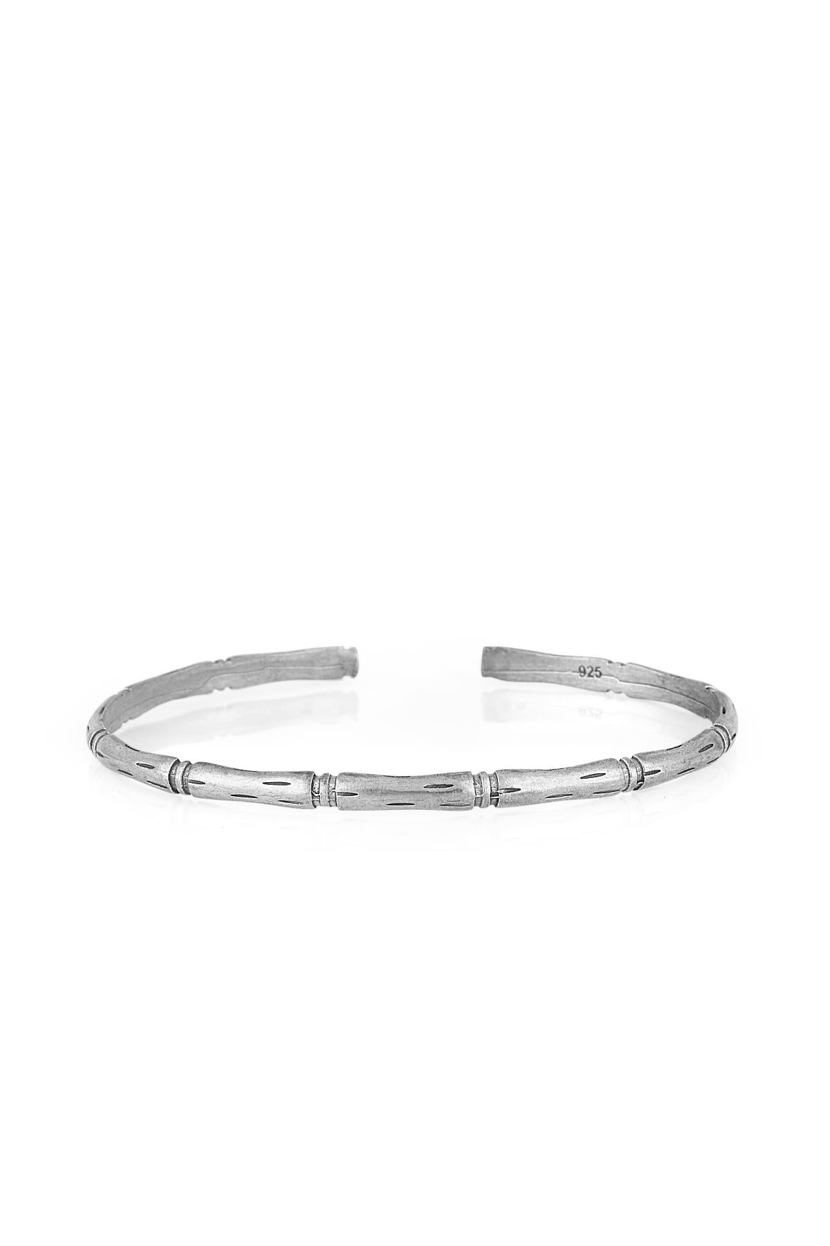 FRNCH Silver Bone 925 Ayar Gümüş Kelepçe