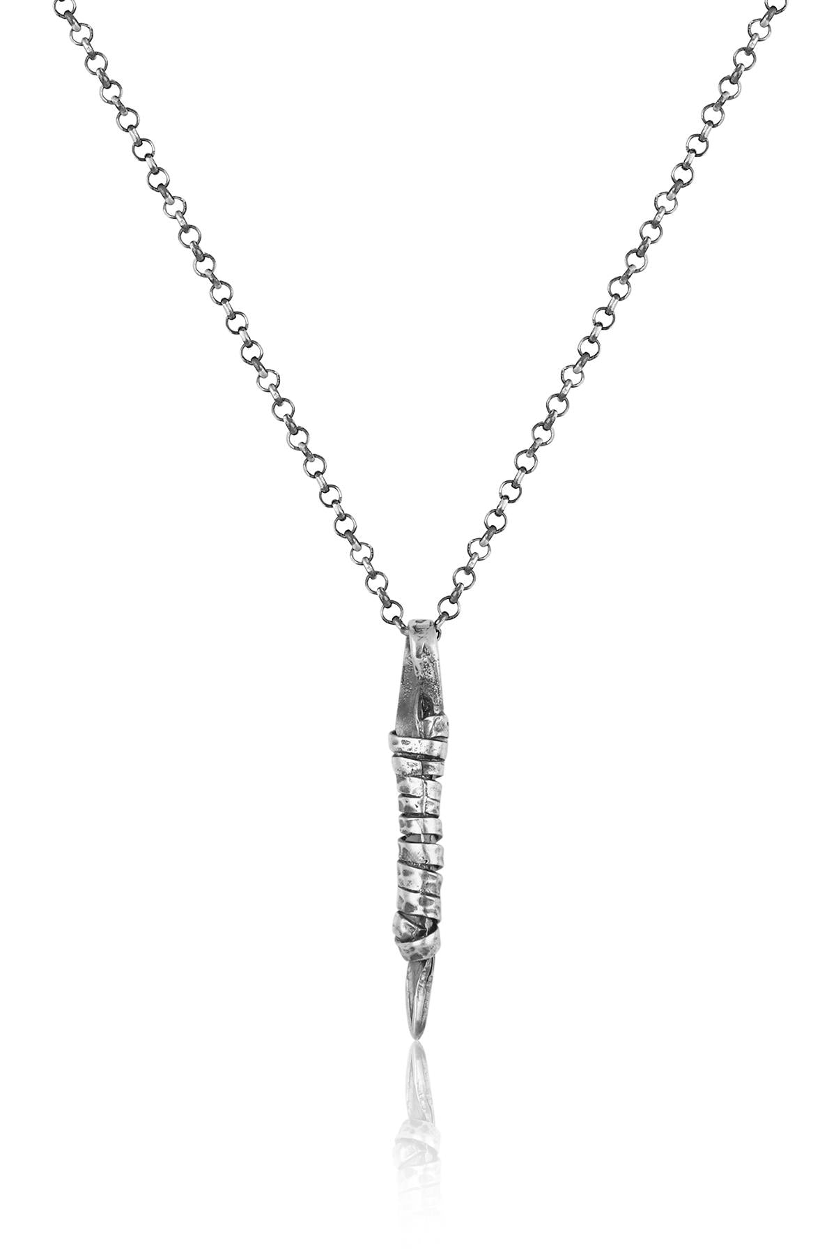 FRNCH Silver Face 925 Ayar Gümüş Kolye