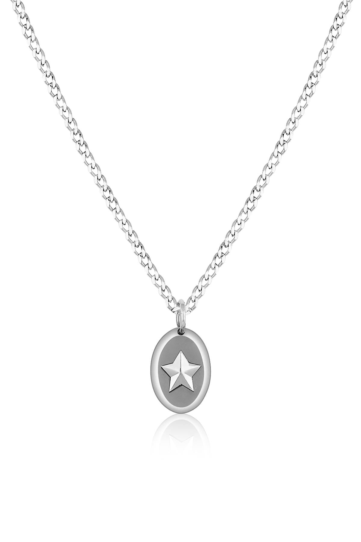 FRNCH Silver Star 925 Ayar Gümüş Kolye