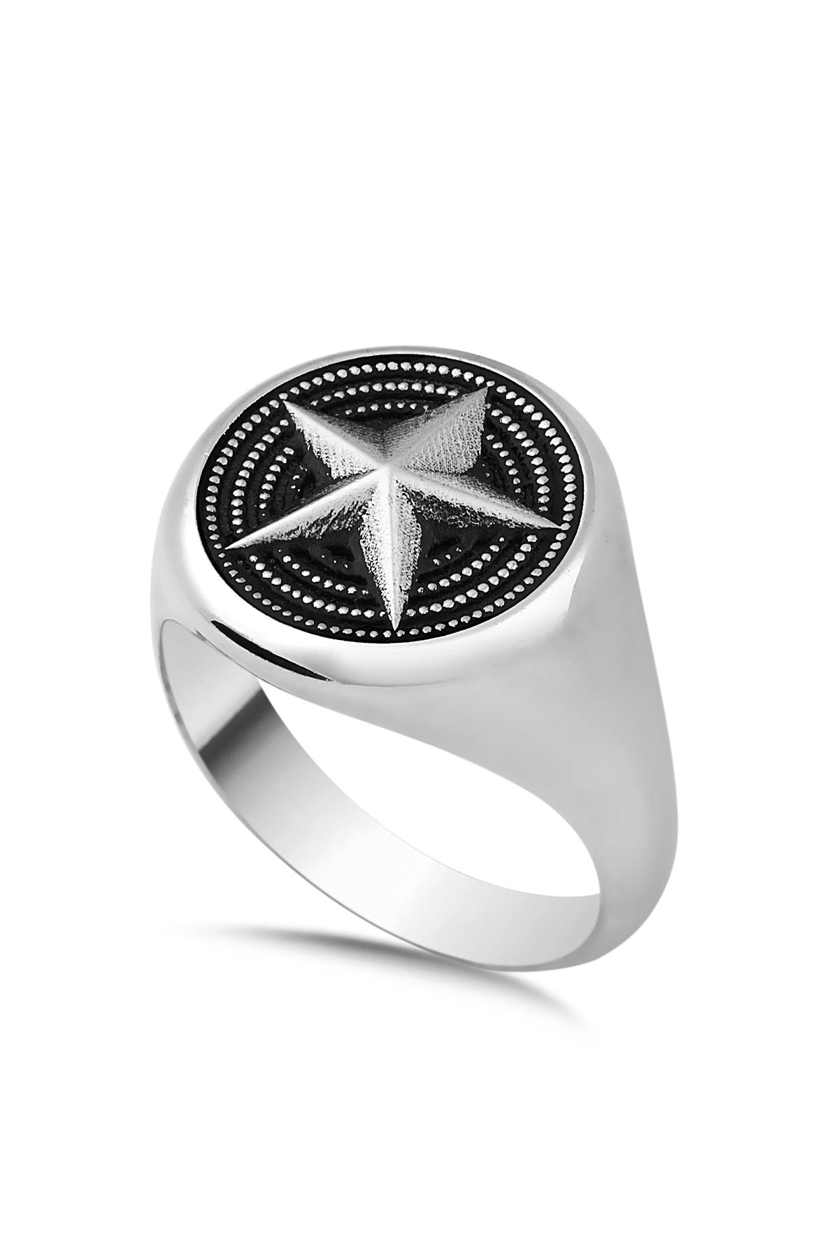 FRNCH Silver Star 925 Ayar Gümüş Yüzük