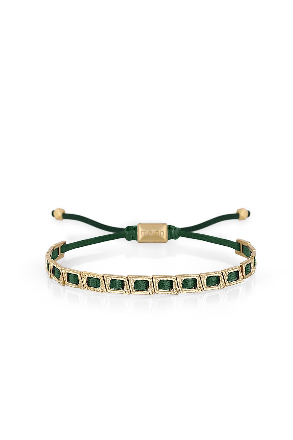 FRNCH Solen Green Gold Bileklik