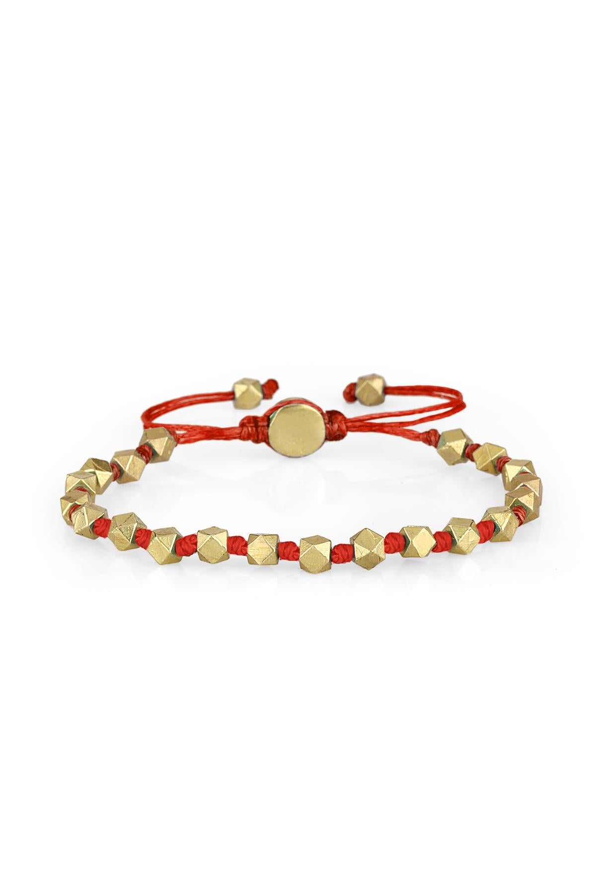 FRNCH Summer Kırmızı Gold Bileklik