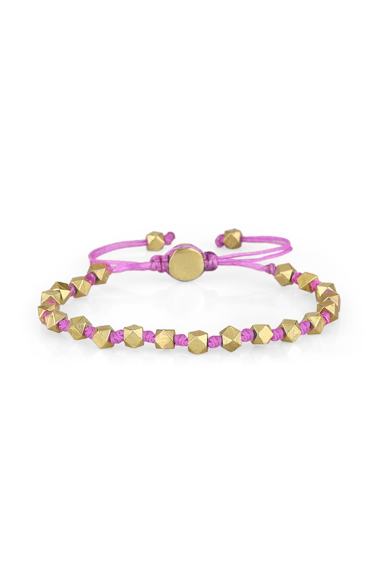FRNCH Summer Purple Gold Bileklik