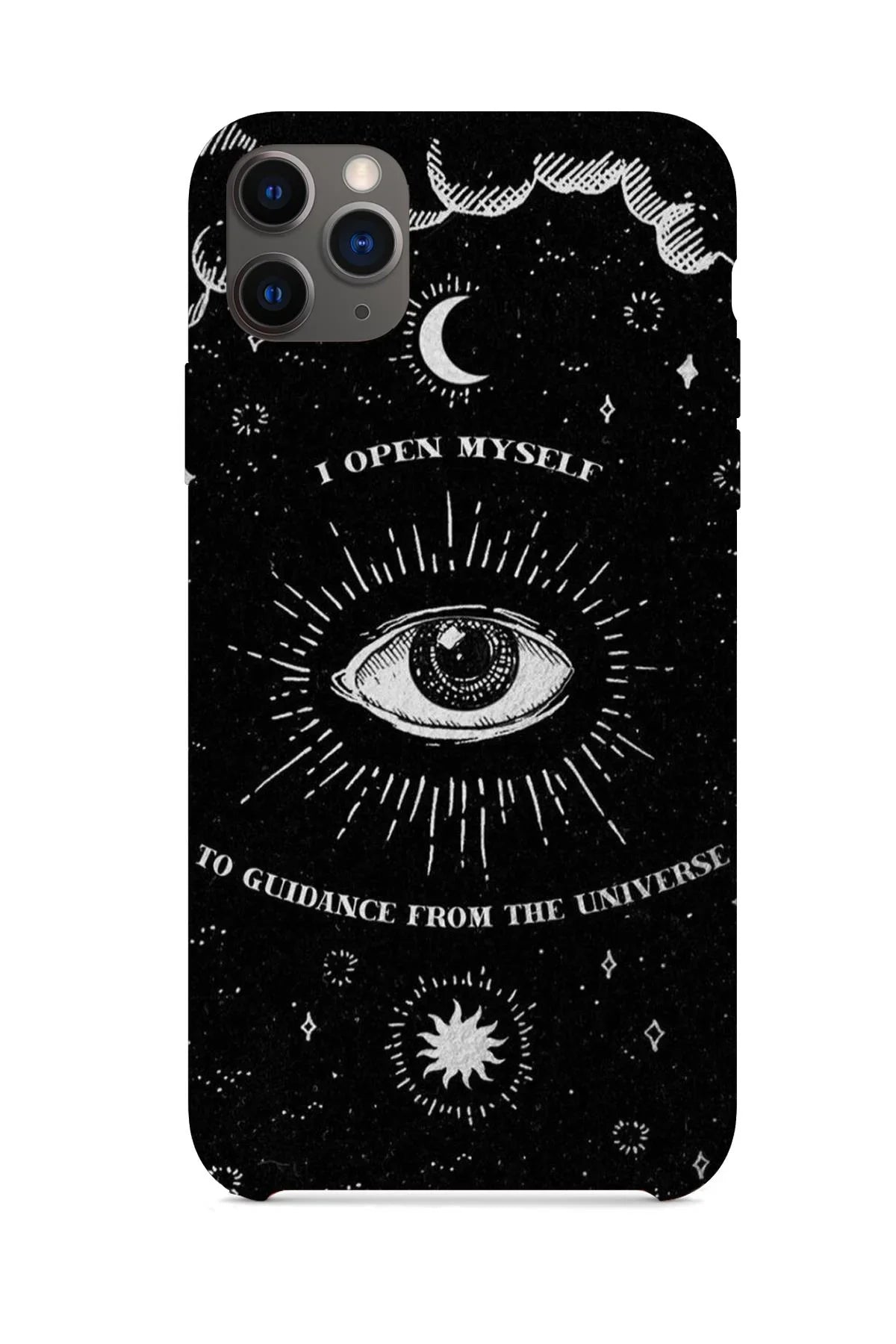 FRNCH CASE Apple İphone 11 Pro Max Uyumlu Göz Figürlü İçi Kadife Lansman Slikon Telefon Kılıfı FRK10021-1021-11PROMAX