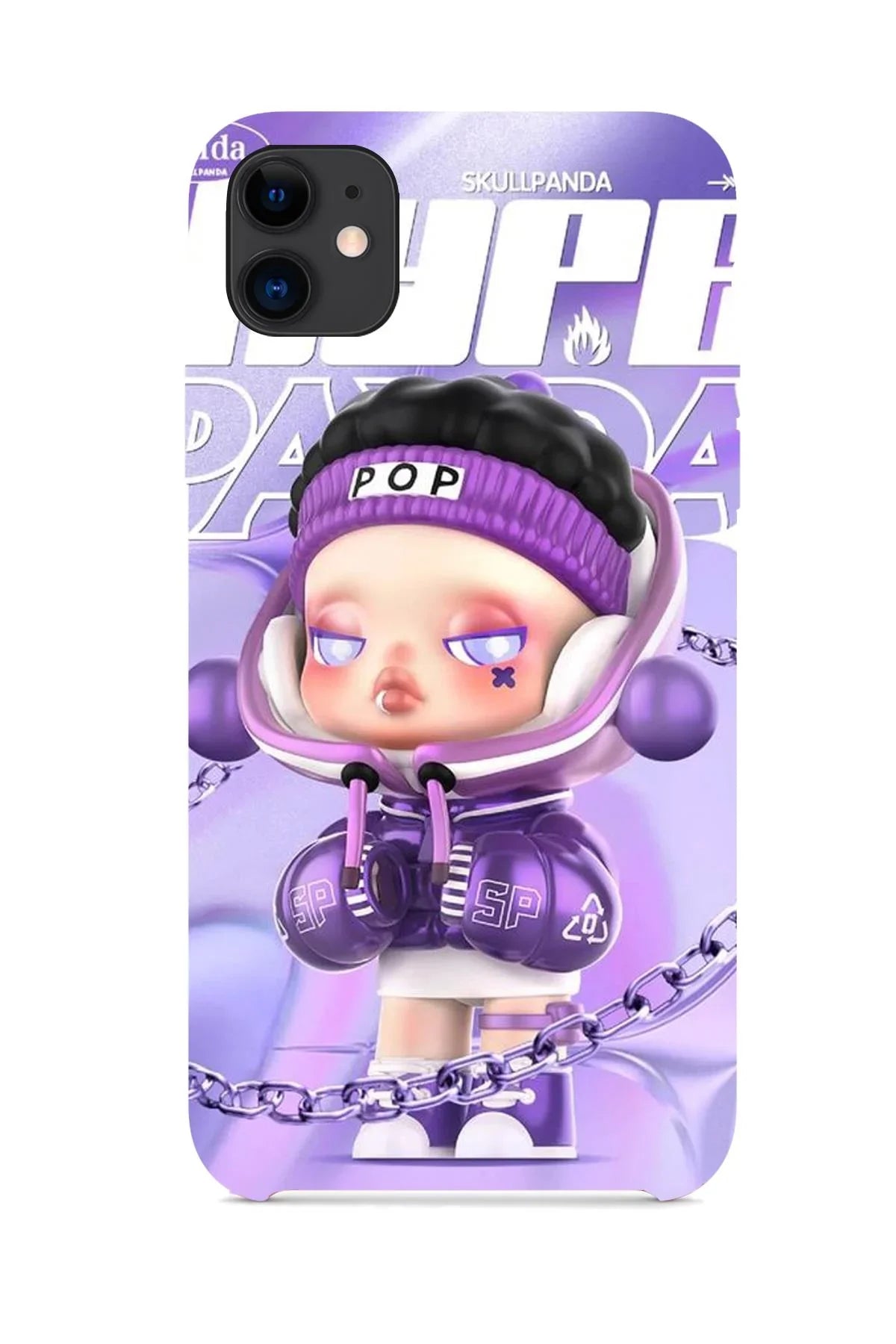 FRNCH CASE Apple İphone 11 Uyumlu Anime Pop Kız Figürlü İçi Kadife Lansman Slikon Telefon Kılıfı FRK10014-1014-11