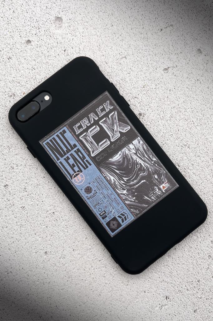 FRNCH CASE Apple İphone 6S Plus Uyumlu Chrome Tasarım Figürlü İçi Kadife Lansman Slikon Telefon Kılıfı FRK10019-1019-6SPLUS