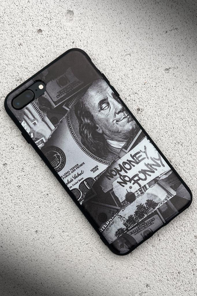 FRNCH CASE Apple İphone 7 Plus Uyumlu Dolar Figürlü İçi Kadife Lansman Slikon Telefon Kılıfı FRK10002-1002-7PLUS