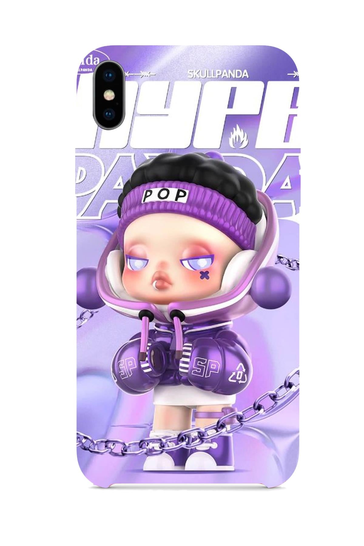 FRNCH CASE Apple İphone X Uyumlu Anime Pop Kız Figürlü İçi Kadife Lansman Slikon Telefon Kılıfı FRK10014-1014-X