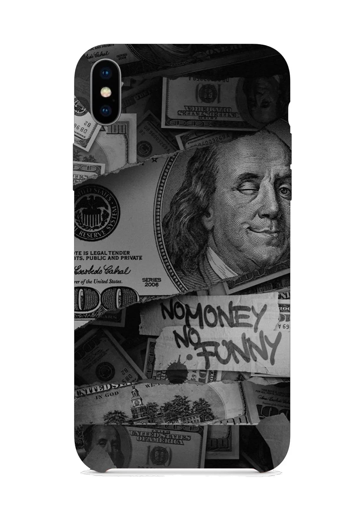 FRNCH CASE Apple İphone XS Max Uyumlu Dolar Figürlü İçi Kadife Lansman Slikon Telefon Kılıfı FRK10002-1002-XSMAX