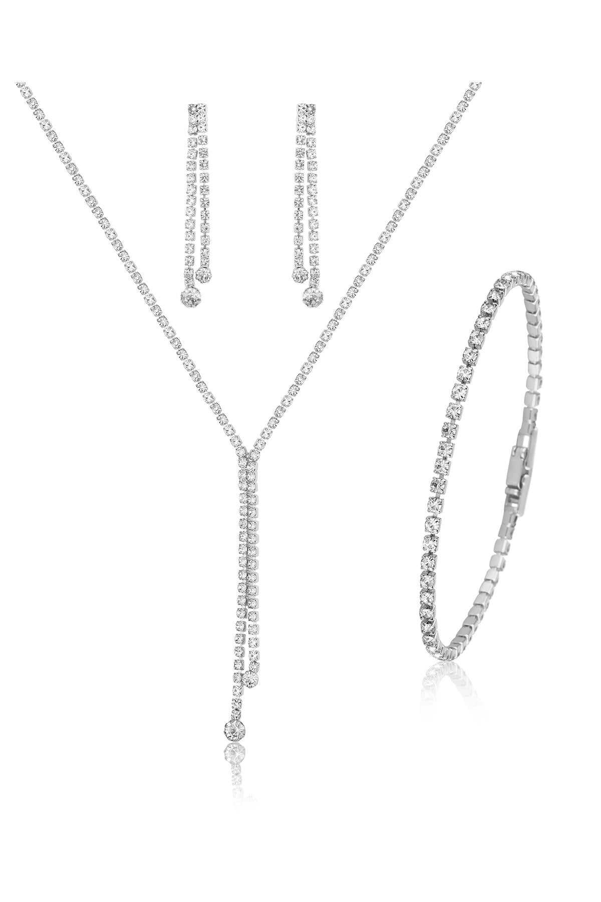 FRNCH Pink Diamond Kadın Parfüm 75 ML Kadın Zirkon Set Hediyeli FRP10006-106-K