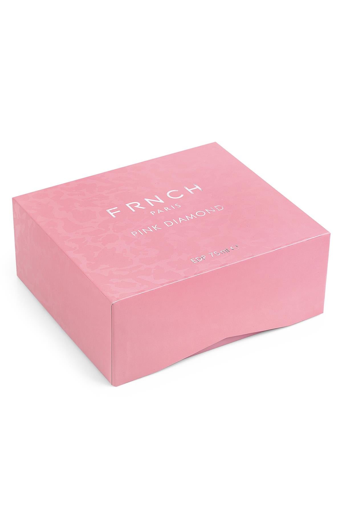 FRNCH Pink Diamond Kadın Parfüm 75 ML Kadın Zirkon Set Hediyeli FRP10006-106-K