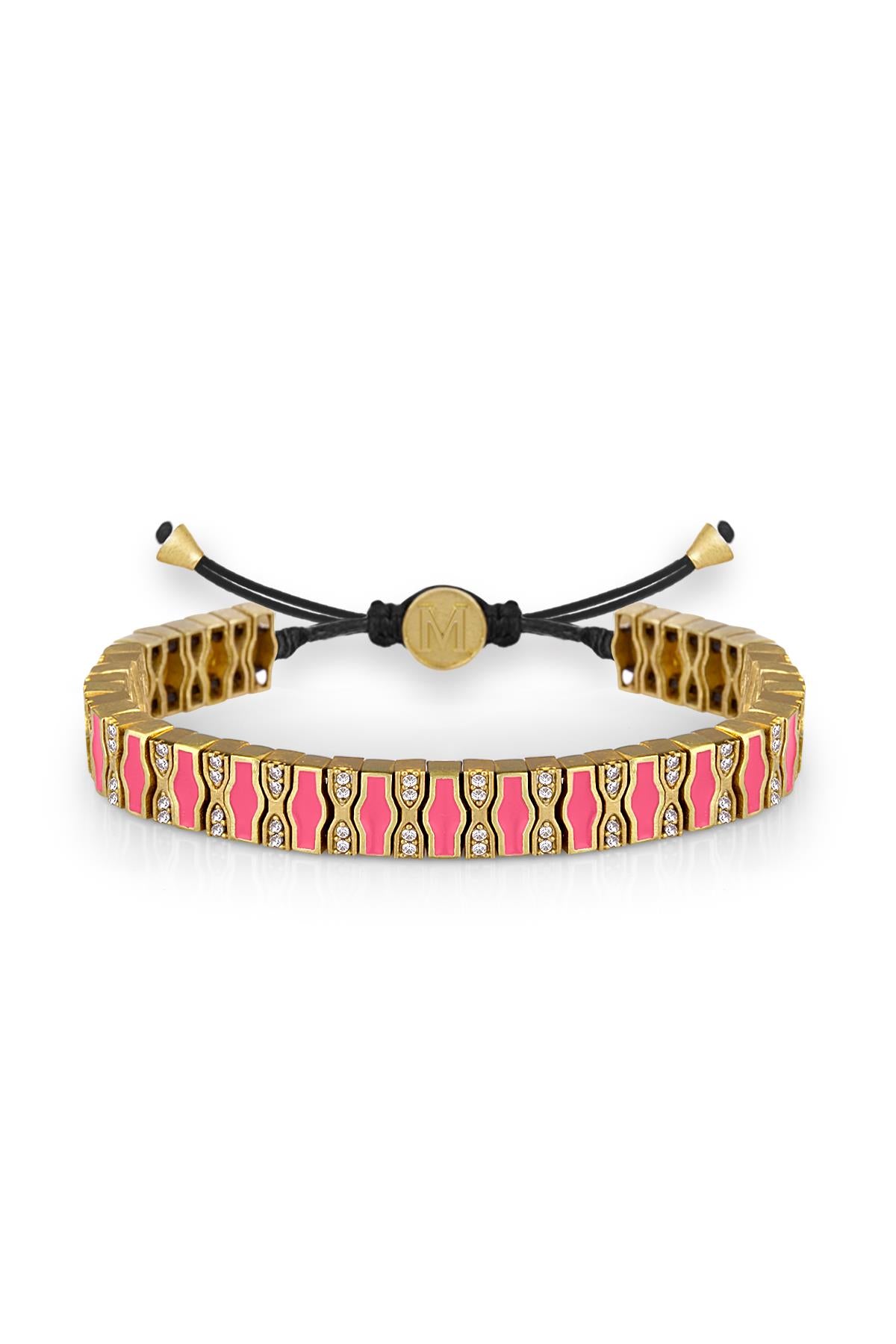 Melon Special Stone Pink Bileklik BLSPCL04